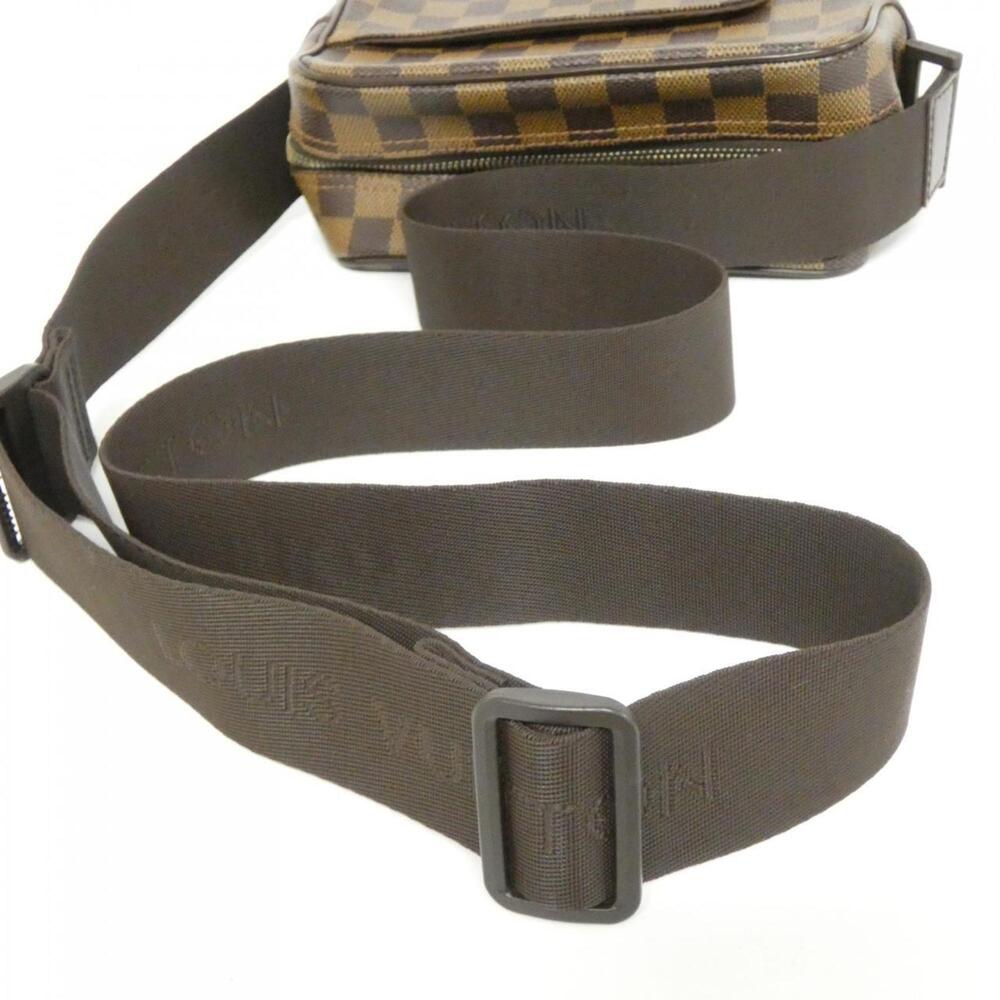 LOUIS VUITTON Authentic Brown Damier Shoulder Bag - Picture 9 of 10